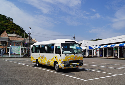 白浜駅からの無料シャトルバス