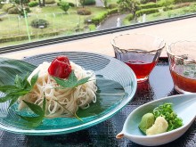 夏季限定★アイランドバー:梅そうめん(イメージ)